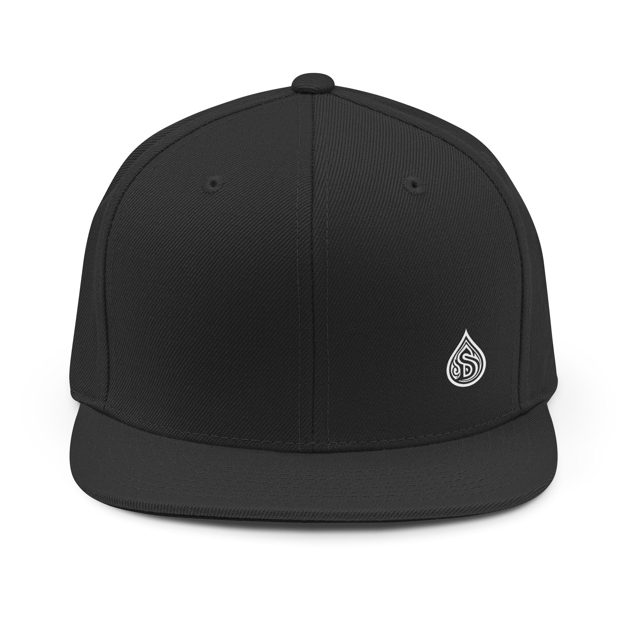 Sacred Drip | Embroidered SD Teardrop Logo Snapback