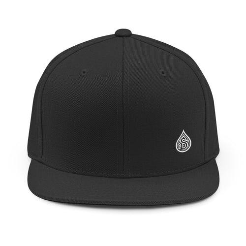 Sacred Drip | Embroidered SD Teardrop Logo Snapback