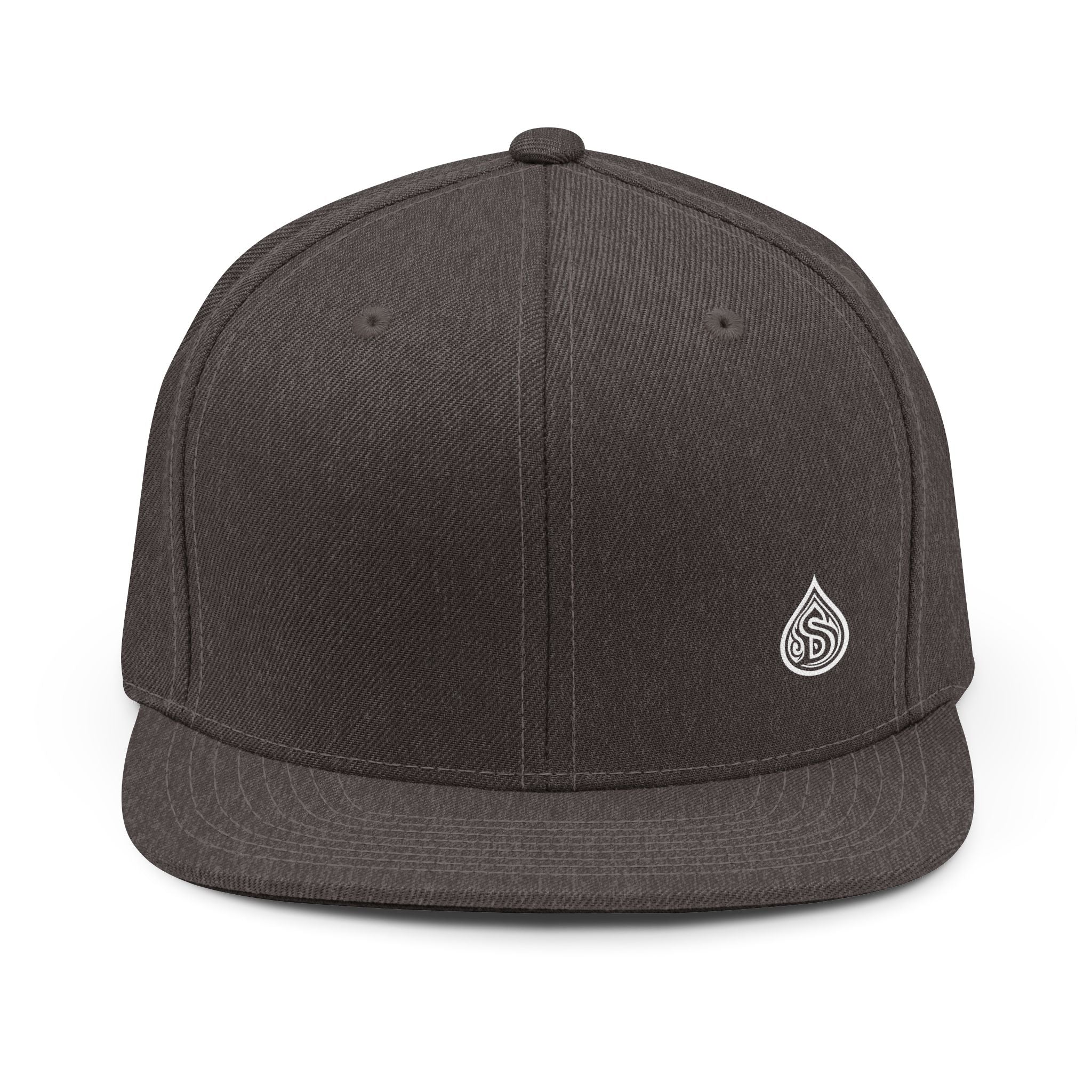 Sacred Drip | Embroidered SD Teardrop Logo Snapback